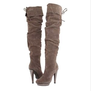 STEVE MADDEN Over the Knee Boots 7.5 NEW NIB